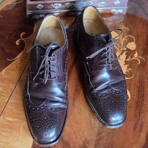 Bally Men’s Wingtips Oxford leather shoes